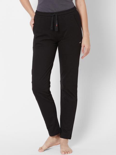 

Sweet Dreams Women Black Solid Lounge Pants