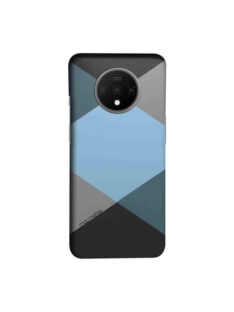 

macmerise Black & Blue Criss Cross Blugrey Sublime OnePlus 7T Back Case