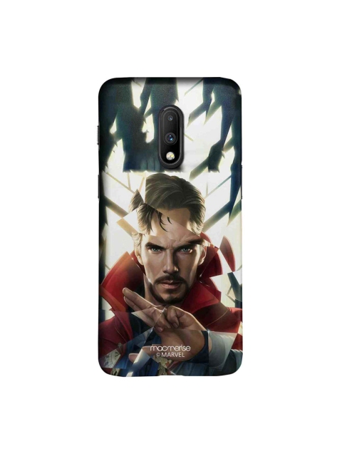 

macmerise Green & Red Marvel Comics Doctor Strange Geometric Sublime OnePlus 7 Back Cover