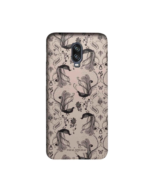 

macmerise Pink & Black Payal Singhal Blush Arabic Jannat Sublime OnePlus 6T Back Case