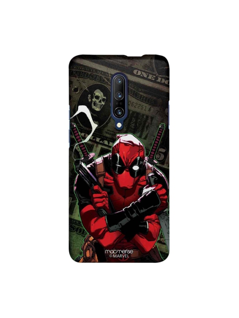 

macmerise Red & Grey Marvel Comics Deadpool Dollar Sublime OnePlus 7 Pro Back Cover