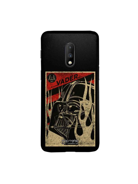 

macmerise Black & Beige Star Wars Vader Stamp Sublime OnePlus 7 Back Case