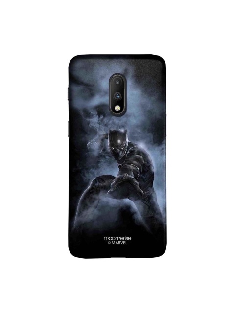 

macmerise Blue & Black Marvel Comics Black Panther Attack OnePlus 7 Sublime Back Case