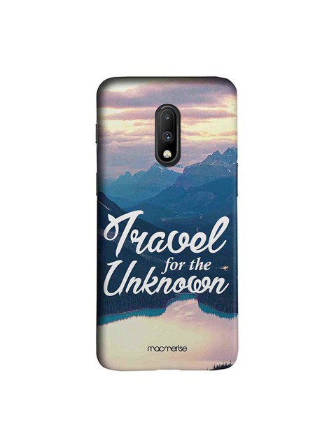 

macmerise Blue & Beige Travel For The Unknown Sublime OnePlus 7 Back Cover