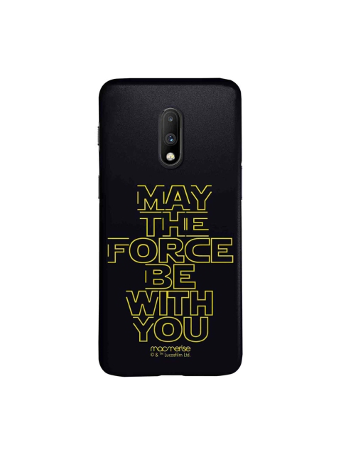 

macmerise Black & Yellow Star Wars Classic OnePlus 7 Back Case