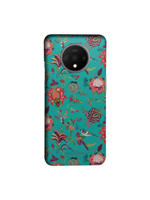 

macmerise Teal Green & Pink Payal Singhal Chidiya Sublime OnePlus 7T Back Case