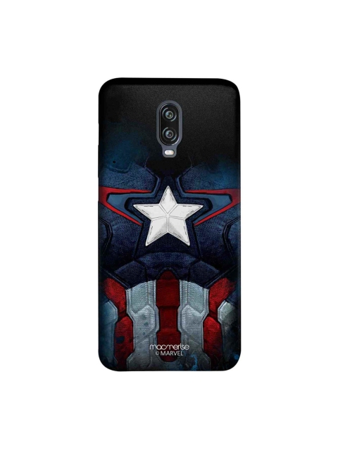 

macmerise Blue & Grey Marvel Comics Captain America Suit Sublime OnePlus 6T Back Case