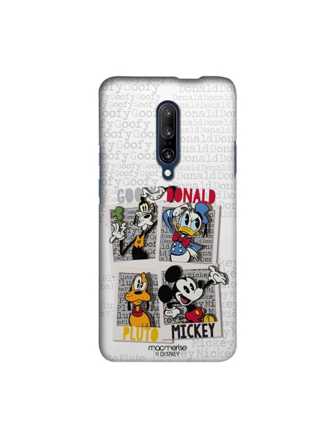 

macmerise Multicoloured Disney Dudes Sublime OnePlus 7 Pro Back Cover, Multi