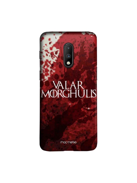 

macmerise Red & Beige Valar Morghulis Sublime OnePlus 7 Back Cover