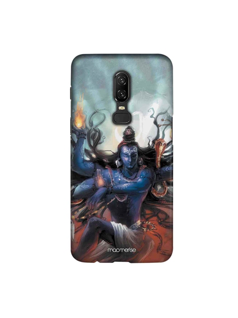 

macmerise Blue & Grey Graphic India Nataraj Sublime OnePlus 6 Back Case