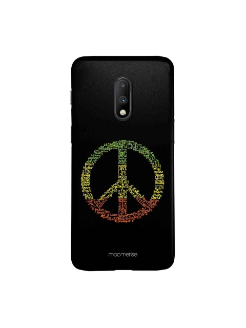 

macmerise Black & Yellow Symbol of Peace Sublime OnePlus 7 Case