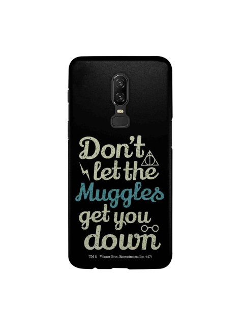 

macmerise Black & Grey Harry Potter Muggle Theory OnePlus 6 Back Case