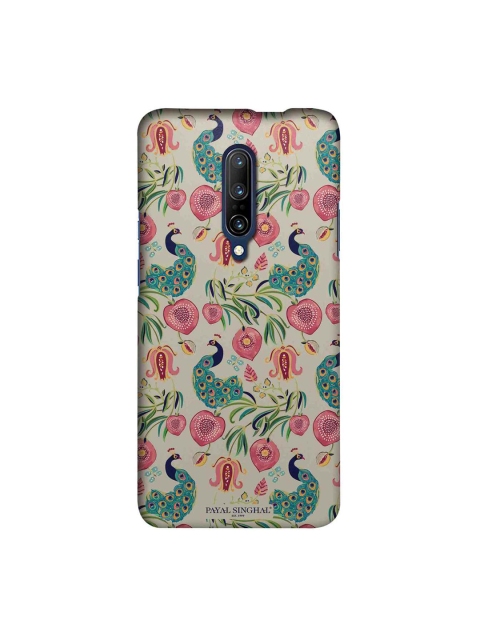

macmerise Green & Red Payal Singhal Aar and Mor Sublime OnePlus 7 Pro Mobile Case
