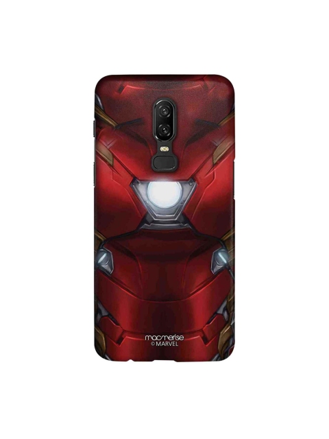 

macmerise Red & Grey Marvel Comics Suit up Ironman Sublime OnePlus 6 Back Case