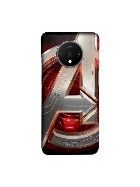 

macmerise Red & Grey Marvel Comics Avengers Version 2 Sublime OnePlus 7T Back Case