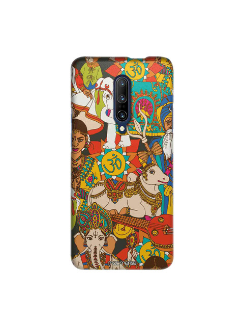 

macmerise Yellow & Beige Namaste India Sublime OnePlus 7 Pro Back Case