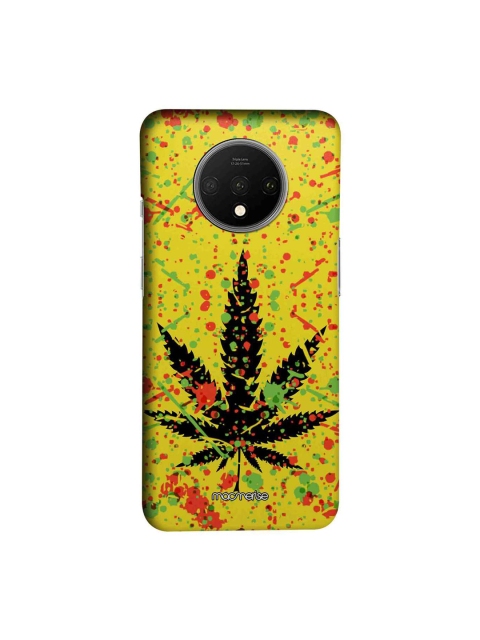 

macmerise Yellow & Black Rasta Splash Sublime OnePlus 7T Back Case