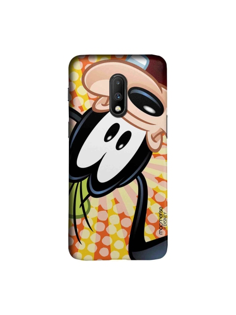 

macmerise Beige & Black Disney Goofy Upside Down Sublime OnePlus 7 Case