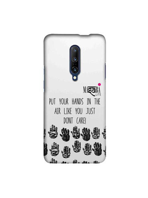 

macmerise White & Black Masaba Hands Up Sublime OnePlus 7 Pro Back Case
