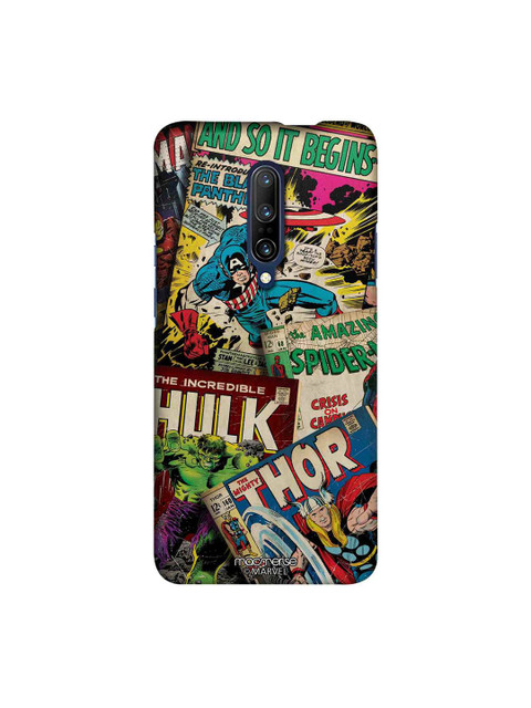 

macmerise Green & Red Marvel Comics Collection Sublime OnePlus 7 Pro Back Cover