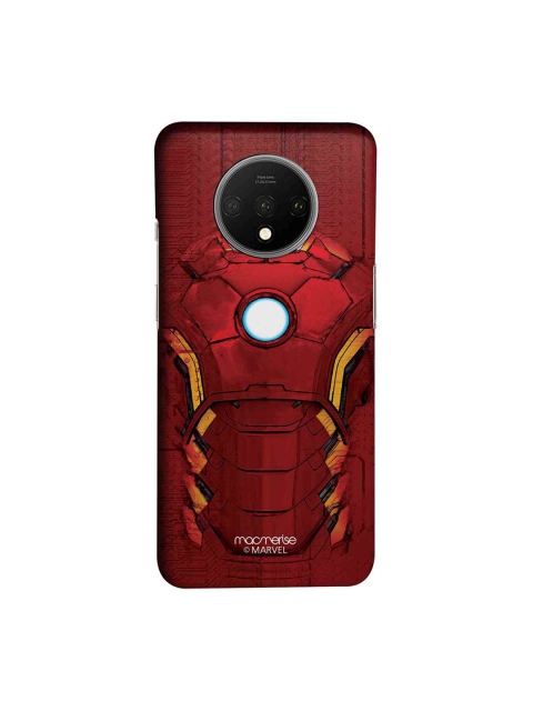 

macmerise Red Marvel Comics Suit of Armour Sublime OnePlus 7T Back Case