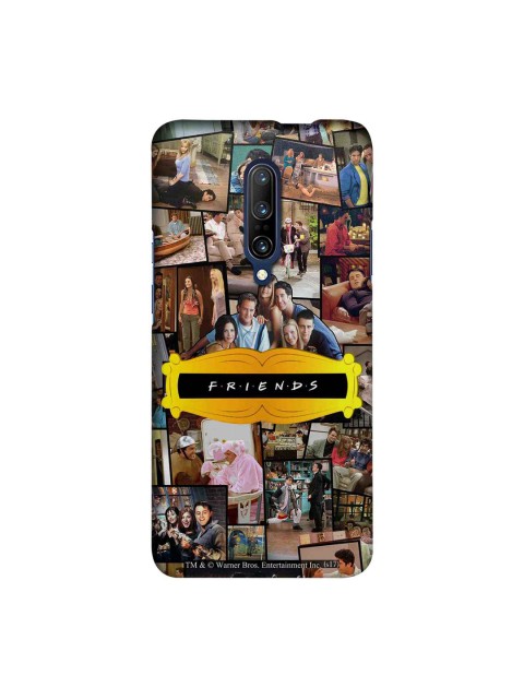 

macmerise Multicoloured Friends Collage Sublime OnePlus 7 Pro Back Cover, Multi