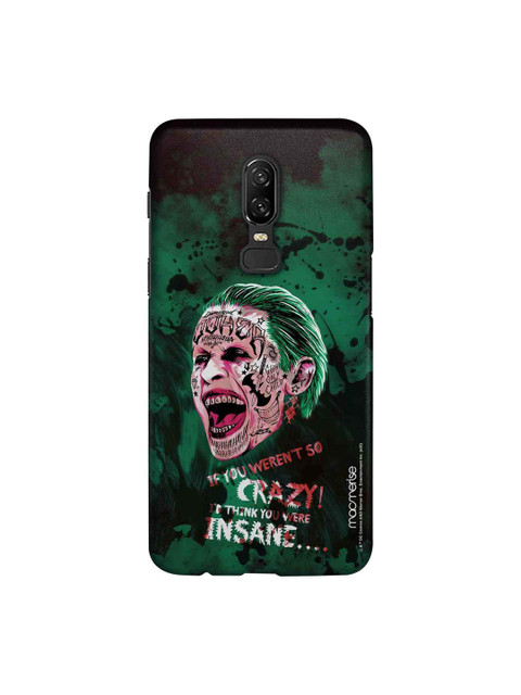

macmerise Green & Pink Crazy Insane Joker Sublime OnePlus 6 Back Case