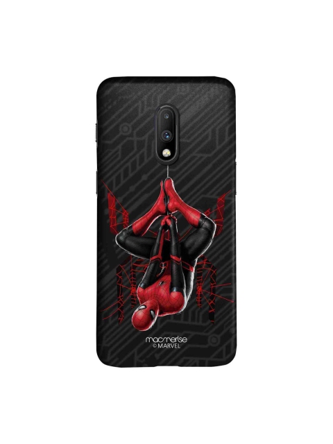 

macmerise Red & Black Marvel Comics Spiderman Tingle Sublime OnePlus 7 Case