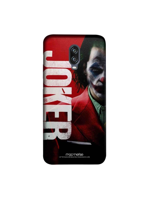 

macmerise Red & White DC Comics Clown Prince Sublime Case for OnePlus 6T Back Cover