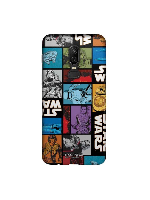 

macmerise Blue & White Star Wars The Force Awakens OnePlus 6 Back Case