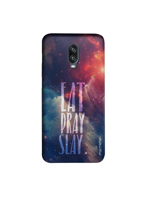 

macmerise Purple & Red Eat Pray Slay Sublime OnePlus 6T Back Case