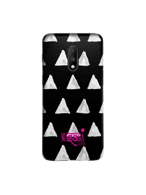 

macmerise Black & White Masaba Cone Lite Sublime OnePlus 7 Back Cover