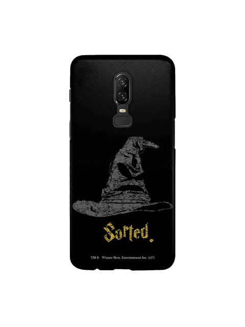 

macmerise Black & Grey Harry Potter Sorting Hat Sublime OnePlus 6 Back Case