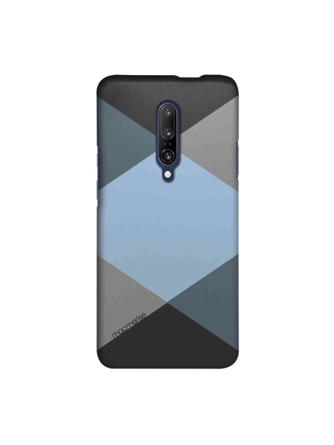 

macmerise Blue & Grey Criss Cross Sublime OnePlus 7 Pro Back Case