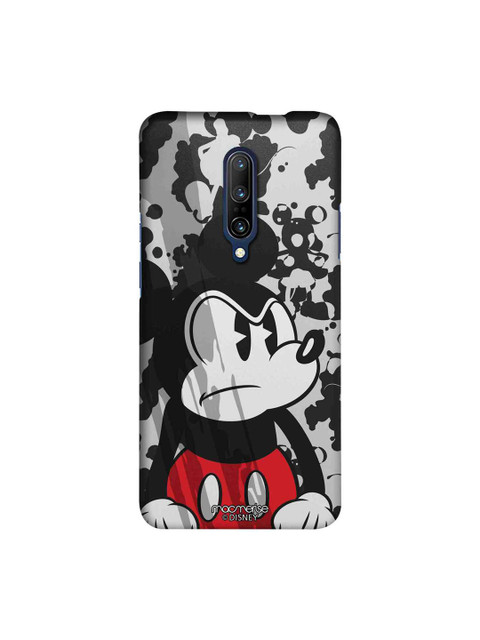 

macmerise Black & Red Disney Grumpy Mickey Sublime OnePlus 7 Pro Mobile Case