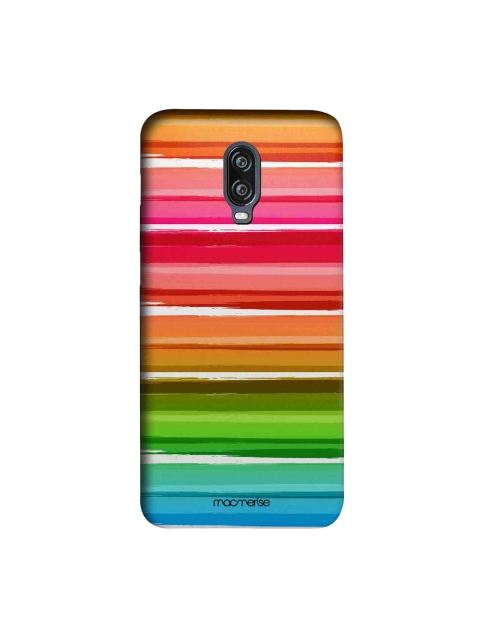 

macmerise Red & Pink Colourful Brush Strokes Sublime OnePlus 6T Back Case