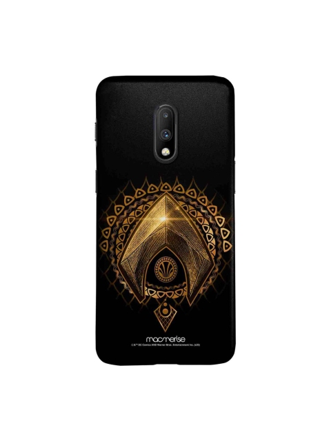 

macmerise Black & Gold-Toned Aquaman Logo Sublime OnePlus 7 Back Cover