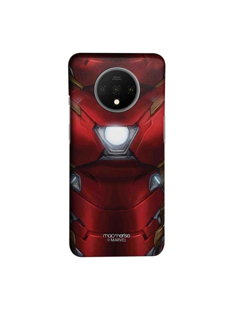 

macmerise Red & Grey Marvel Comics Suit up Ironman Sublime OnePlus 7T Back Case