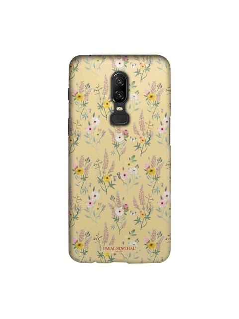 

macmerise Beige & Green Payal Singhal Lemon Garden Sublime OnePlus 6 Back Case