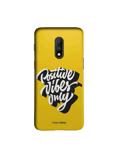 

macmerise Yellow & White Positive Vibes only Sublime OnePlus 7 Case