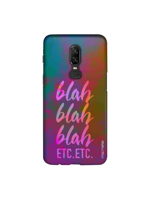 

macmerise Magenta & Green Blah Blah Sublime OnePlus 6 Back Case