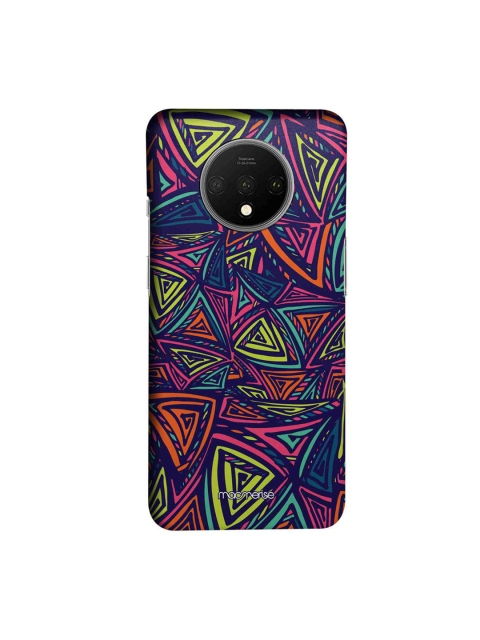 

macmerise Multicoloured Neon Angles Sublime OnePlus 7T Back Case, Multi