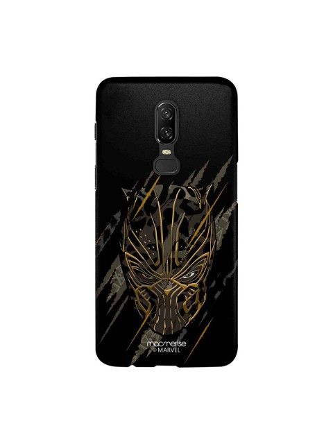 

macmerise Black & Gold-Toned Marvel Comics Headstrong Contender Sublime OnePlus 6 Back Case