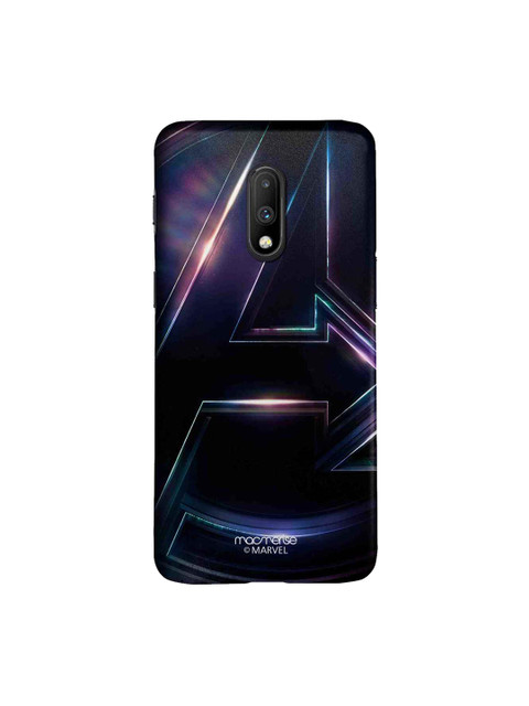 

macmerise Black & Blue Marvel Comics Infinity Logo Metallic Sublime OnePlus 7 Back Case