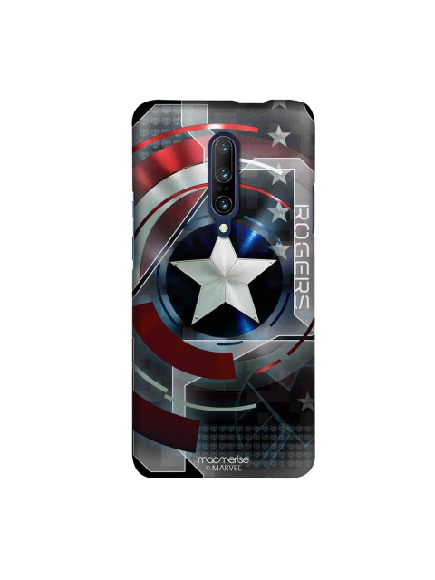 

macmerise Grey & Red Marvel Comics Captain America Rogers Sublime OnePlus 7 Pro Back Case