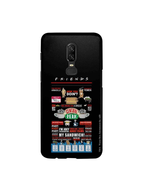 

macmerise Black & Red Friends Favorites Sublime OnePlus 6 Back Case