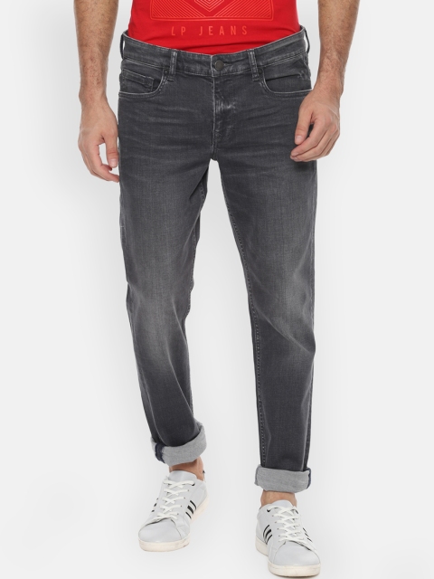 

Louis Philippe Jeans Men Grey Slim Fit Mid-Rise Clean Look Stretchable Jeans