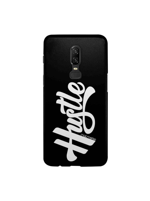 

macmerise Black & White Hustle OnePlus 6 Back Case