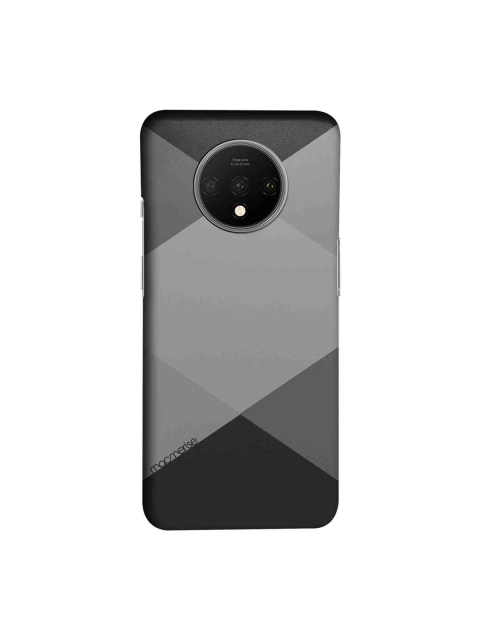 

macmerise Black & Grey Criss Cross Sublime OnePlus 7T Back Case