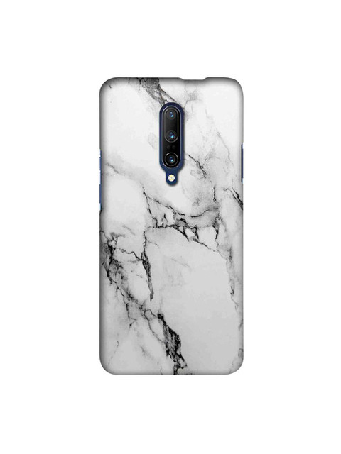 

macmerise White & Black Speciality Materials Marble Lu Sublime OnePlus 7 Pro Back Cover